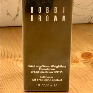 NWT Sealed Bobbi Brown Long-wear Foundation W-048